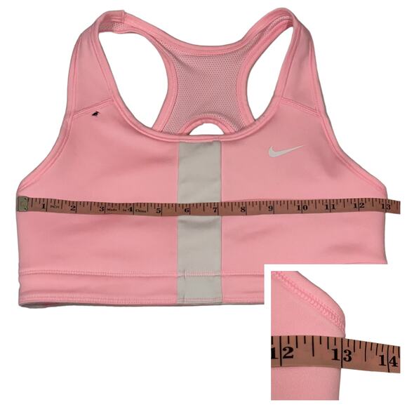 Nike Swoosh Big Kids' Tie-Dye Reversible Printed Sports Bra - Pink - Large** - Picture 6 of 6